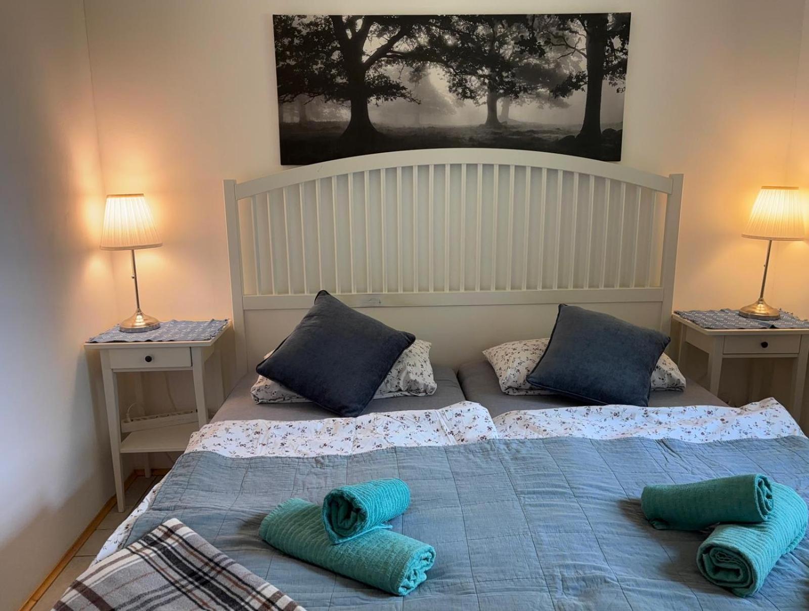 Toms Stuga Ferienwohnung Schöneiche Eksteriør billede